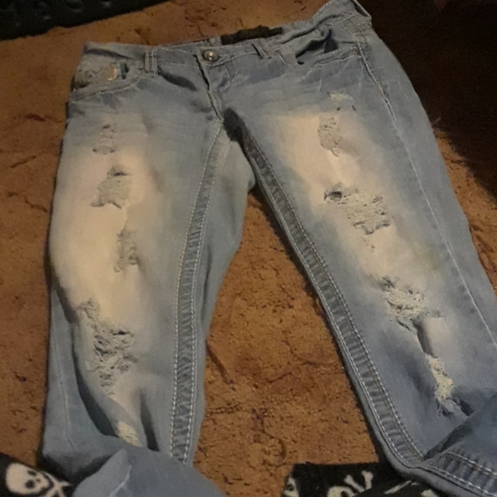 Holey jeans